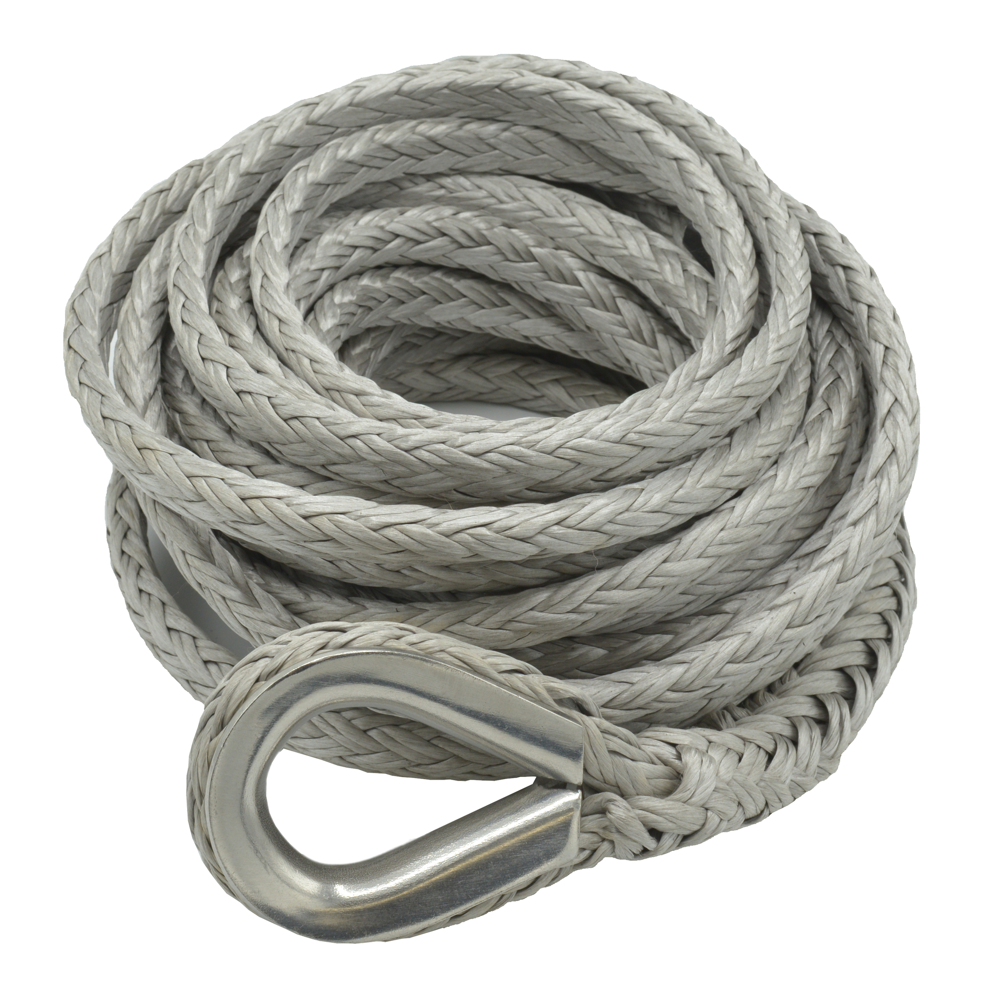 Nimbus, Synthetic Winch Line w/Thimble, Max. Capacity 32100 lb, Length 50 ft, Diameter 1/2 in, Model# 25-0500050